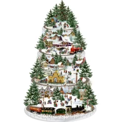 Käthe Wohlfahrt Adventskalender "Eisenbahn-Tanne", Klein