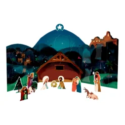 Käthe Wohlfahrt Aufstell-Adventskalender "Weihnachtskrippe"