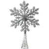 Käthe Wohlfahrt Baumspitze Schneeflocke, Silber