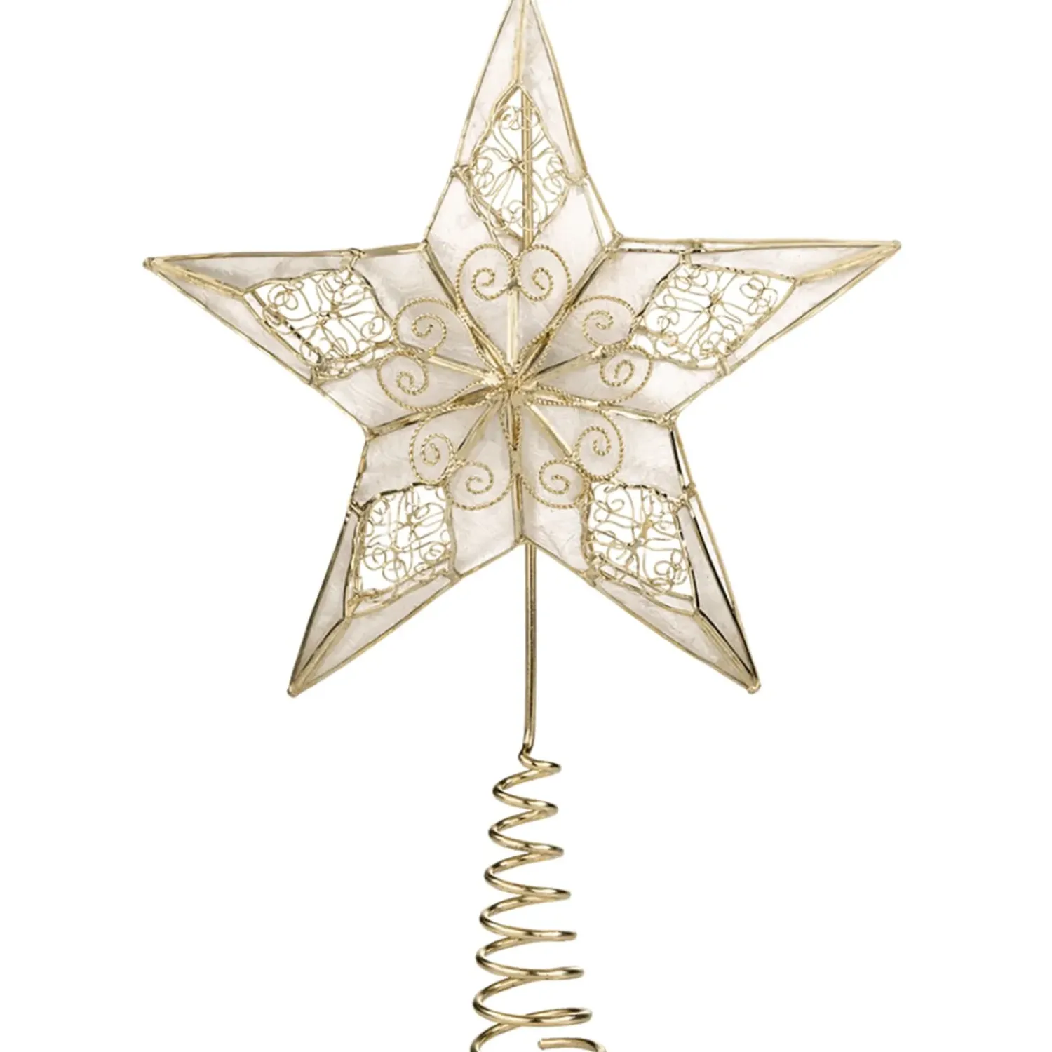 Käthe Wohlfahrt Baumspitze Stern Mit Filigranen Ornamenten