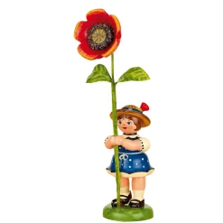 Hubrig Volkskunst Blumenkinder Mohnblume