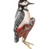 Poesie in Glas Buntspecht Mit Clip