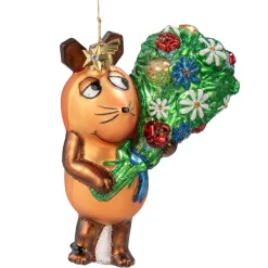 Poesie in Glas Die Maus Mit Blumenstraus