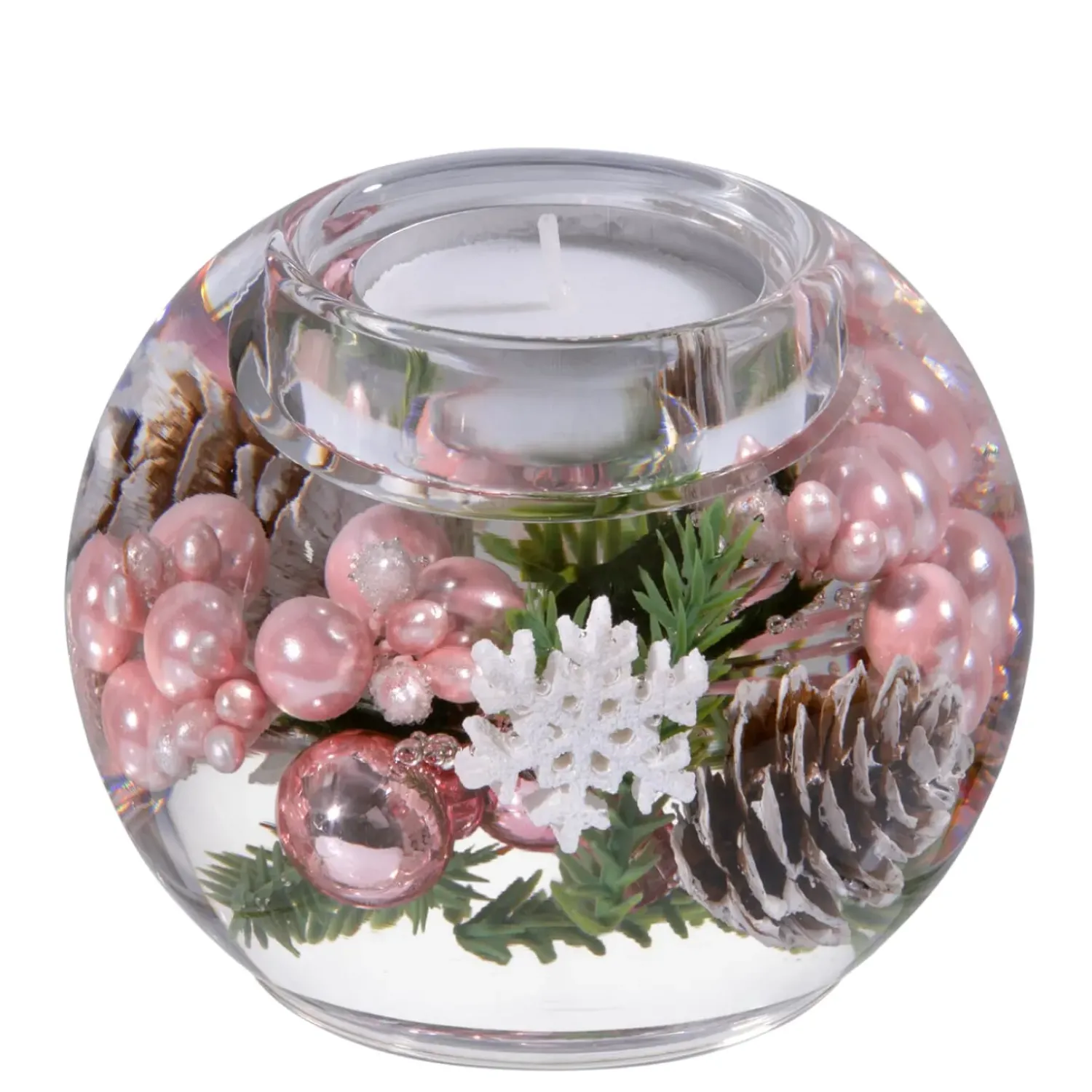 Käthe Wohlfahrt Dreamlight "Frozen Nature" - Kerzenhalter Mercur