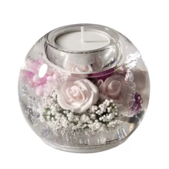 Käthe Wohlfahrt Dreamlight "Little Rose" - Kerzenhalter Mercur