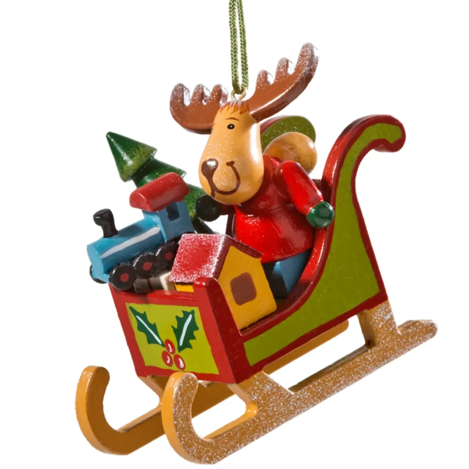 Käthes Original Elch Im Schlitten