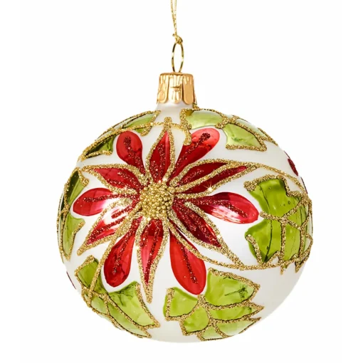 Käthe Wohlfahrt Glaskugel Weihnachtsstern, 7 Cm