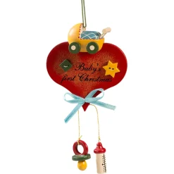 Käthes Original Herz Mit Kinderwagen (Baby'S First Christmas)