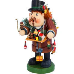 Käthes Original Holzknoddl "Spielzeughandler", Rauchermannchen