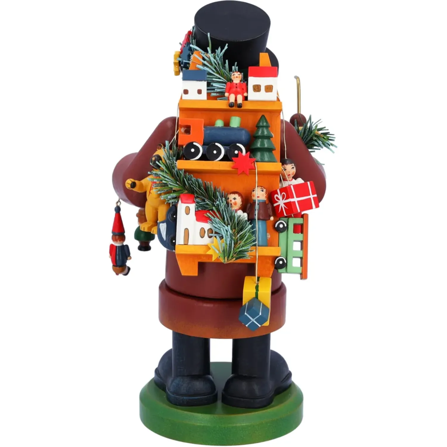 Käthes Original Holzknoddl "Spielzeughandler", Rauchermannchen