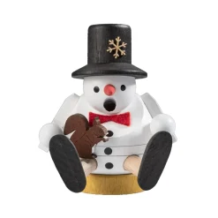 Richard Glässer Kugeliger Schneemann, Rauchermannchen
