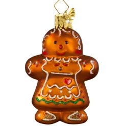 Poesie in Glas Lebkuchen-Madchen