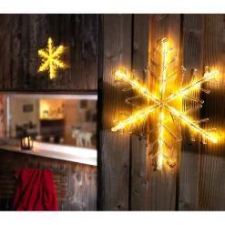 KONSTSMIDE Led Acryl Schneeflocke
