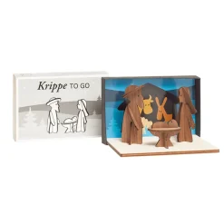 designimdorf Mini Krippe "To Go"