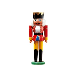 HODREWA Nussknacker "Konig" Rot, 24Cm