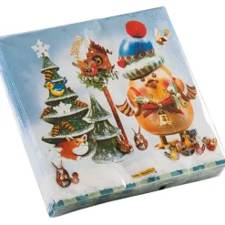 Käthe Wohlfahrt Papierservietten "Wintergezwitscher"