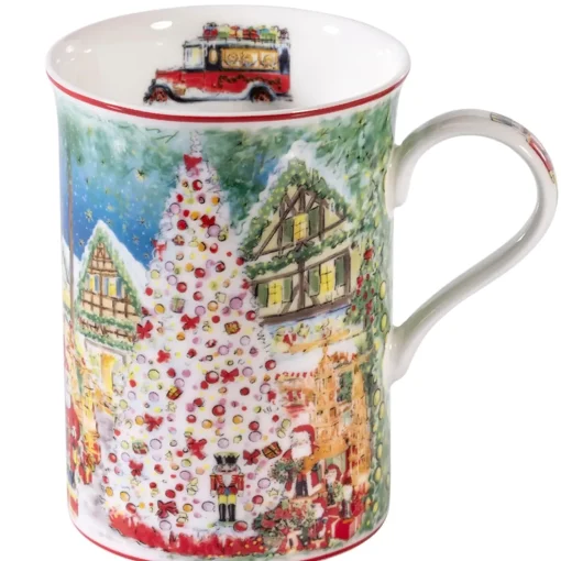 Käthe Wohlfahrt Porzellan-Tasse "40 Jahre Weihnachtsdorf"