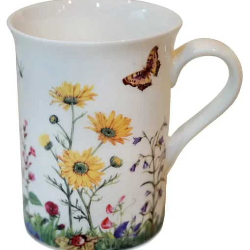 Käthe Wohlfahrt Porzellan-Tasse "Blumenwiese"