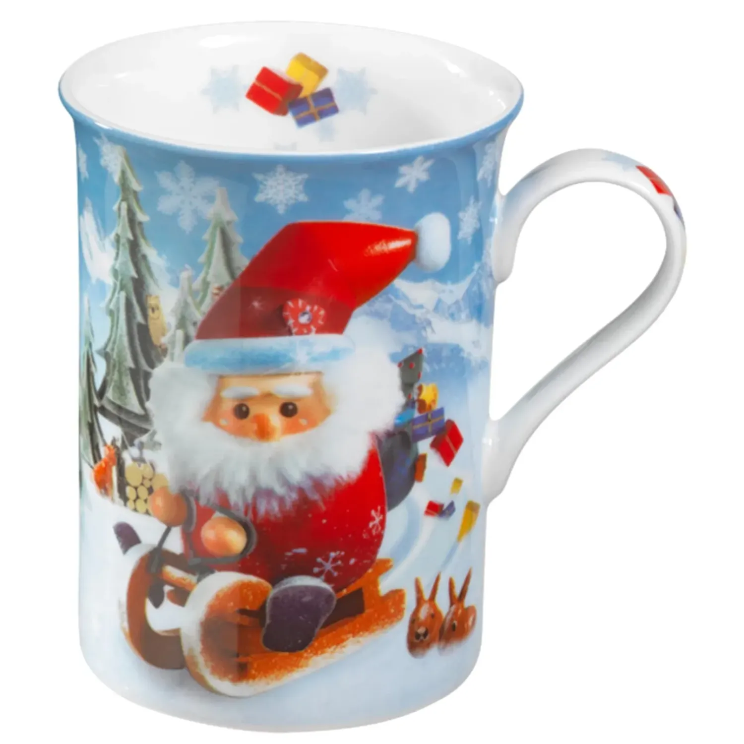 Käthe Wohlfahrt Porzellan-Tasse "Fahrt In Die Weihnacht"