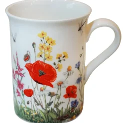 Käthe Wohlfahrt Porzellan-Tasse "Klatschmohn"