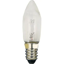 Käthe Wohlfahrt Riffelkerzen, 16V/3W/E10, Hohe 40Mm