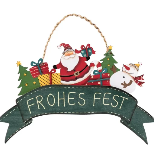 Käthe Wohlfahrt Schild "Frohes Fest"