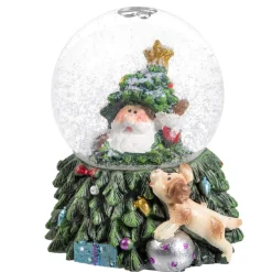 Käthe Wohlfahrt Schneekugel "Bellos Weihnachtsfest"