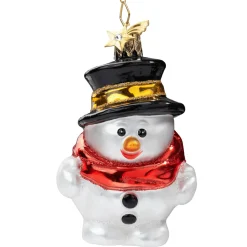 Poesie in Glas Schneemann