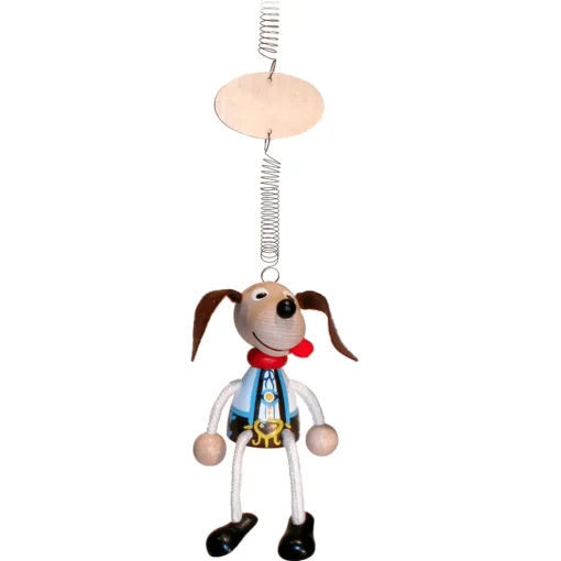 Käthe Wohlfahrt Schwingfigur "Bayerischer Dackel"