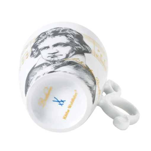 Meissen Porzellan Tasse "Beethoven"