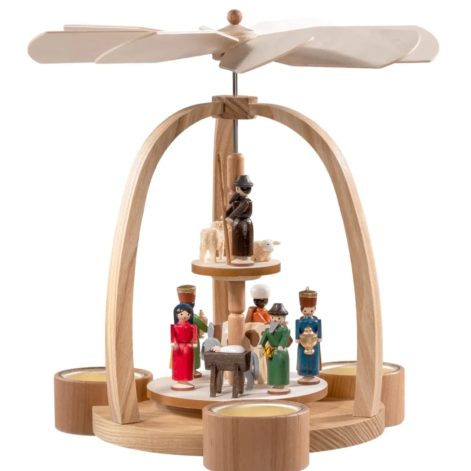 Käthe Wohlfahrt Teelicht-Pyramide Christi Geburt