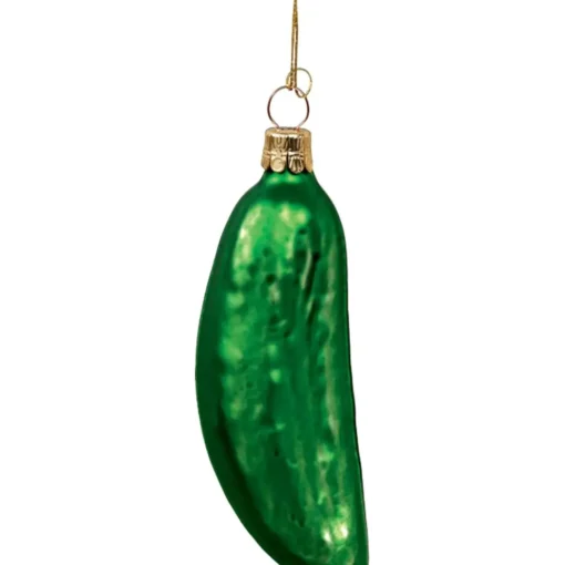 Käthe Wohlfahrt Weihnachtsgurke Matt, 9Cm