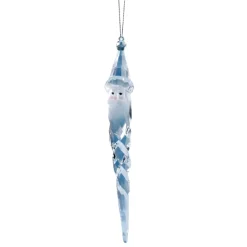 Käthe Wohlfahrt Weihnachtsmann Eiszapfen, Acryl