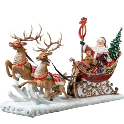 Käthe Wohlfahrt Weihnachtsmann Im Rentierschlitten