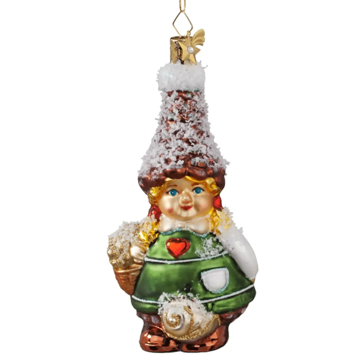 Poesie in Glas Zapfenwichtel Madchen